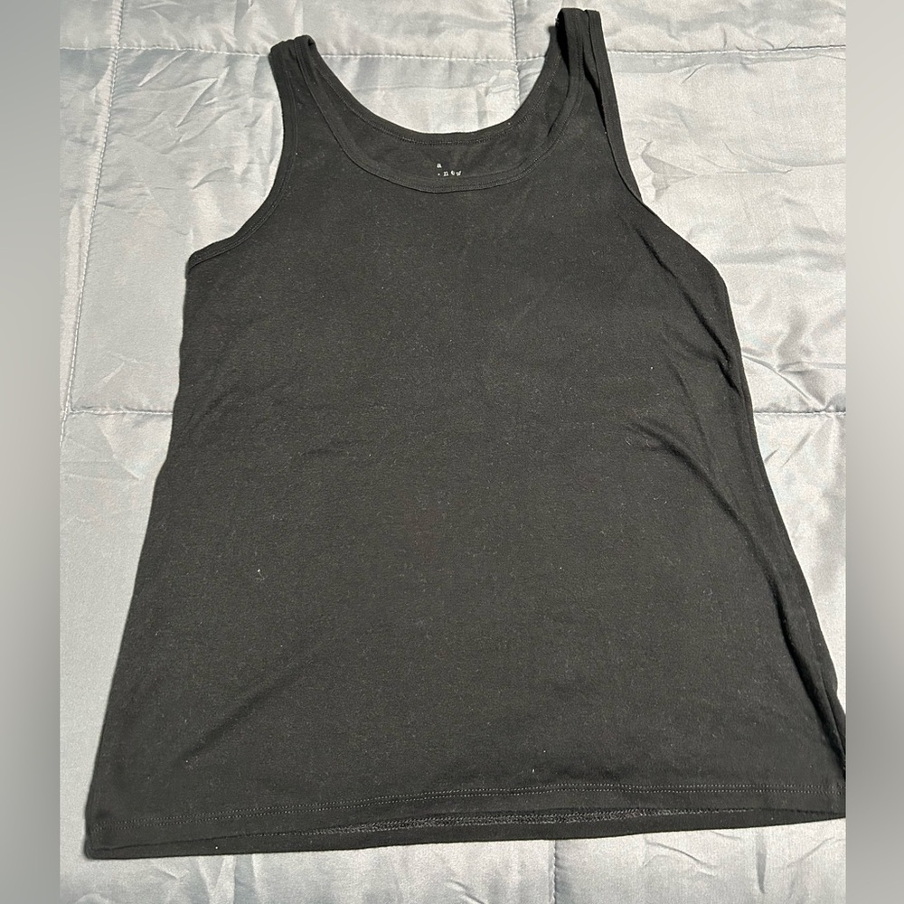 a new day Black Sleeveless Top